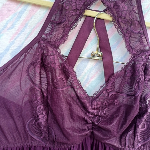 Torrid Purple Babydoll Style Sleepwear Lingerie Size 5X - Picture 2 of 9